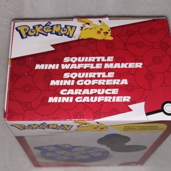 Pokemon Squirtle Mini Waffle Maker New in box - Picture 8 of 9